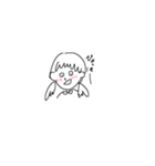 女のコたち（個別スタンプ：9）