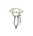 女の子の日々（個別スタンプ：3）