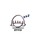 女の子の日々（個別スタンプ：16）