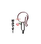 女の子の日々（個別スタンプ：35）