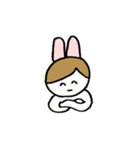 ヒトウサスタンプ（個別スタンプ：21）