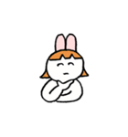 ヒトウサスタンプ（個別スタンプ：24）