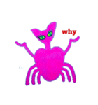 nekomimi  spider（個別スタンプ：6）