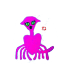 nekomimi  spider（個別スタンプ：34）