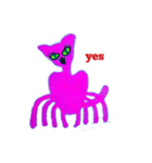 nekomimi  spider（個別スタンプ：37）