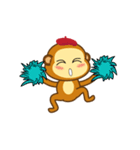 Always Having Fun Monkeys_animate_10（個別スタンプ：17）