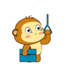 Always Having Fun Monkeys_6（個別スタンプ：19）