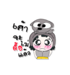 My name is FaNi. ！ Dog.（個別スタンプ：34）