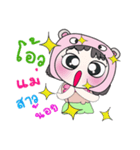 Hi！ My name is FaniNi. ！（個別スタンプ：27）