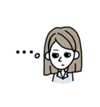 ハッピーガールズスタンプ 1（個別スタンプ：10）