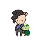しゃっくと河童（個別スタンプ：8）