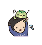 しゃっくと河童（個別スタンプ：10）