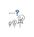 中学の時に描いてた漫画キャラクター（個別スタンプ：6）