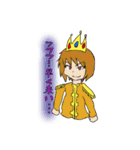 中学の時に描いてた漫画キャラクター（個別スタンプ：12）