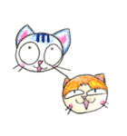 ゆるい猫たちのスタンプ（個別スタンプ：1）