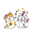 ゆるい猫たちのスタンプ（個別スタンプ：13）