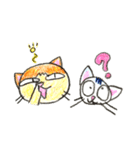 ゆるい猫たちのスタンプ（個別スタンプ：15）