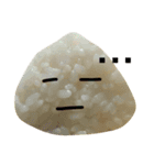 食べ物に顔が生えましたよ。（個別スタンプ：3）