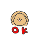 むくむくいぬ（個別スタンプ：1）