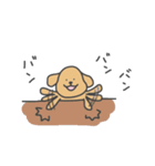 むくむくいぬ（個別スタンプ：14）