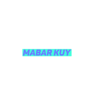 Daily Words Boy（個別スタンプ：5）