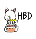 Terrain The westie（個別スタンプ：4）