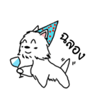 Terrain The westie（個別スタンプ：13）