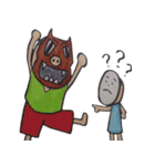 仮面っ子たち（個別スタンプ：36）