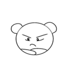 有用な感情的なクマ（個別スタンプ：18）