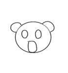 有用な感情的なクマ（個別スタンプ：20）