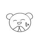 有用な感情的なクマ（個別スタンプ：33）