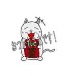 ちょいわるねこやろーのクリスマス（個別スタンプ：18）