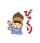 I greet by various hats.（個別スタンプ：29）