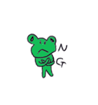 カエルフレンド(仮)（個別スタンプ：5）