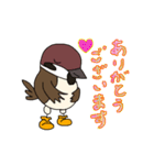 スズメのキリちゃん（個別スタンプ：9）