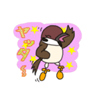 スズメのキリちゃん（個別スタンプ：12）