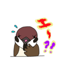 スズメのキリちゃん（個別スタンプ：28）