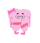 PINK MOLLY TOOTHMOJI（個別スタンプ：8）