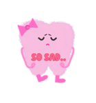 PINK MOLLY TOOTHMOJI（個別スタンプ：11）