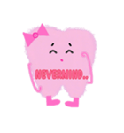 PINK MOLLY TOOTHMOJI（個別スタンプ：12）
