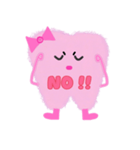 PINK MOLLY TOOTHMOJI（個別スタンプ：15）