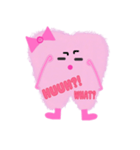 PINK MOLLY TOOTHMOJI（個別スタンプ：23）