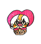 hood high school girl（個別スタンプ：7）