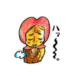 hood high school girl（個別スタンプ：8）