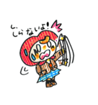 hood high school girl（個別スタンプ：9）