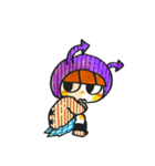 hood high school girl（個別スタンプ：13）