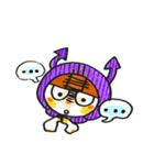 hood high school girl（個別スタンプ：15）