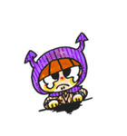 hood high school girl（個別スタンプ：17）