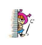 hood high school girl（個別スタンプ：20）