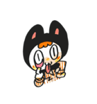 hood high school girl（個別スタンプ：21）